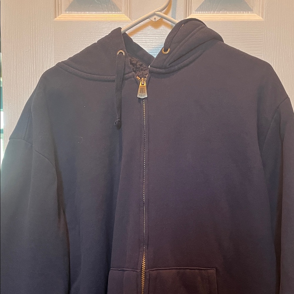 Dark blue Zip-Up Hoodie